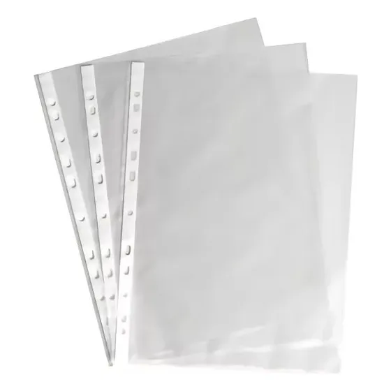 Sobre Bolsillo Acetato Carta Delgado Catalogo X 100 Unidades