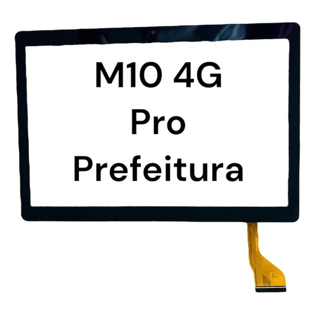 Touch Vidro Para Tablet Multilaser M10 4g Pro  Prefeitura
