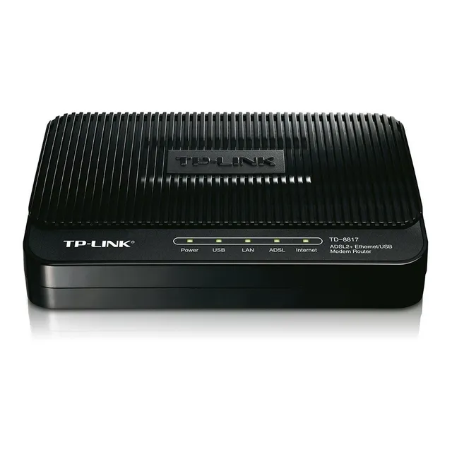 Router Modem Adsl Tp-link Td-8817 Para Internet Banda Ancha