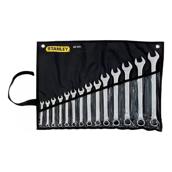 Juego De Llaves Mixtas X 14pz Mm Stanley 86-081