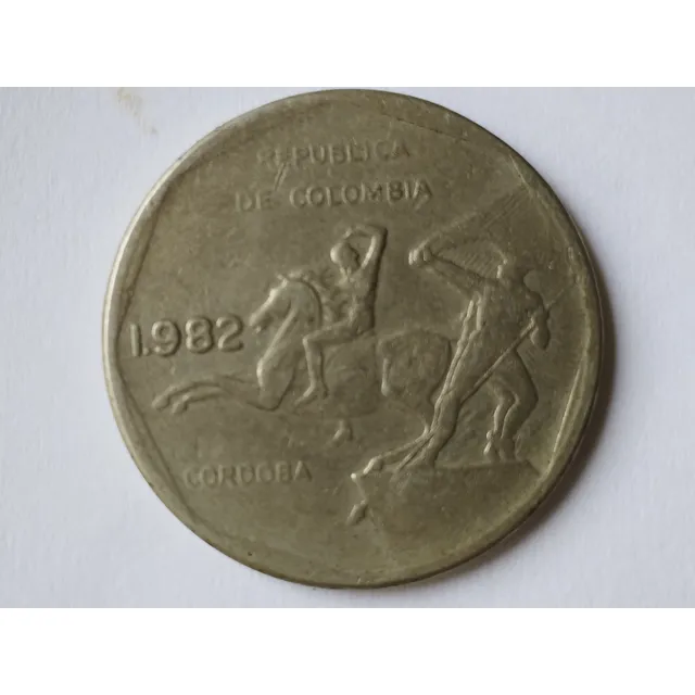 Moneda De Colección Peso Colombiano 1982