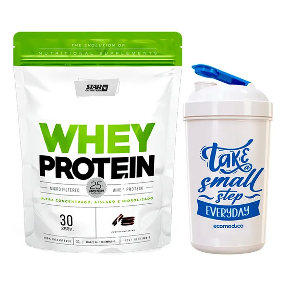 Star Nutrition Whey Protein Doypack 2lb + Vaso Mezclador