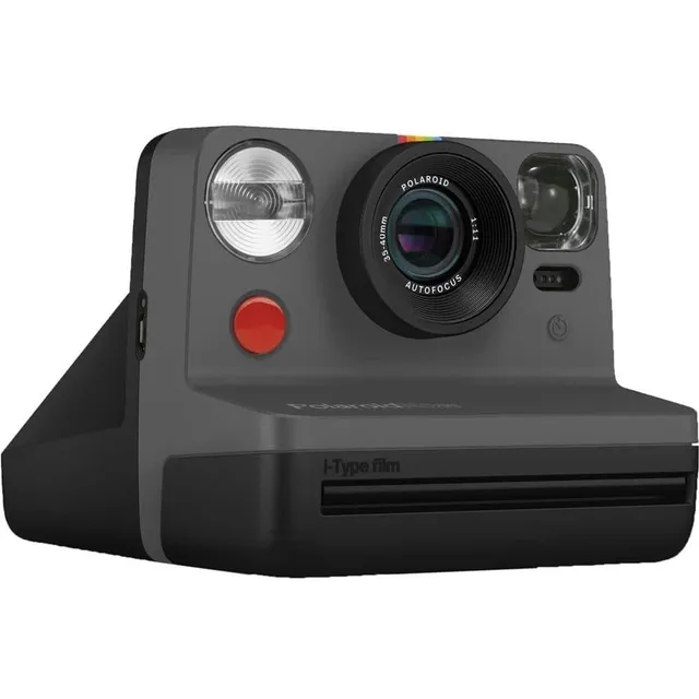 Cámara instantánea Polaroid Originals Now negra