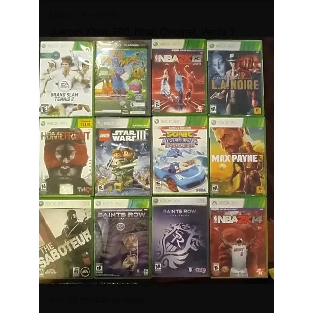 Xbox 360 Compatibles Xbox One,juegos Originales, Venta-canje