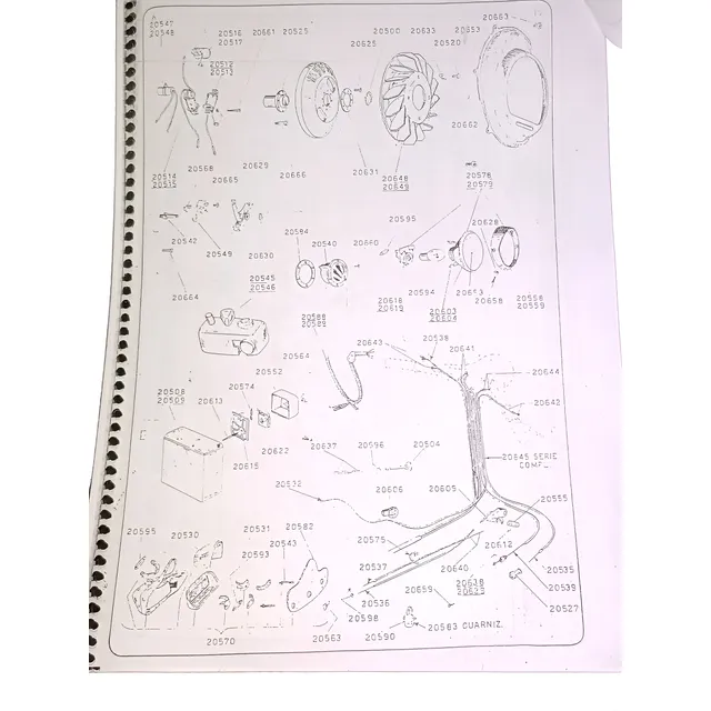 Manual Despiece Vespa 150 1959 / 1960