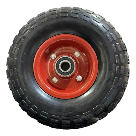 Rueda Para Yegua 10 Pulgadas 4.10/3.50-4 Caucho Maciza