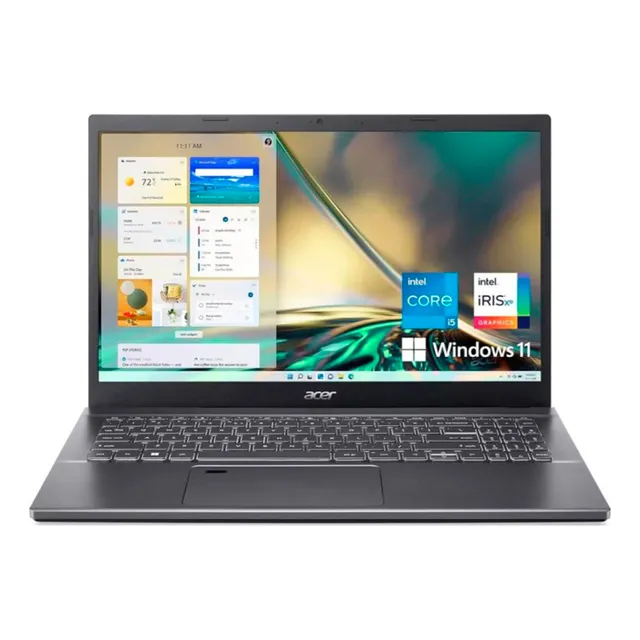 Notebook Acer Aspire 5 Amd Ryzen 7 8gb Ram 512gb Ssd Win 11 Color Gris