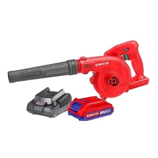 Sopladora Inalambrica Bateria Y Cargador 20v Emtop