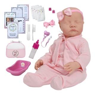 Boneca Reborn Pode Dar Banho C/ Acessórios Fofinha Brinquedo Boneca Reborn Pode Dar Banho C/ Acessórios Fofinha Brinquedo