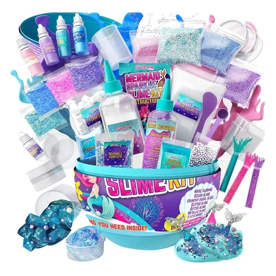 Huevo Gigante Sorpresa Kit Para Niñas - Slime 