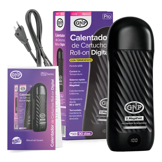 Calentador De Cartuchos Rollon Gnp Con Termostato Y Regulador De Temperatura Digital