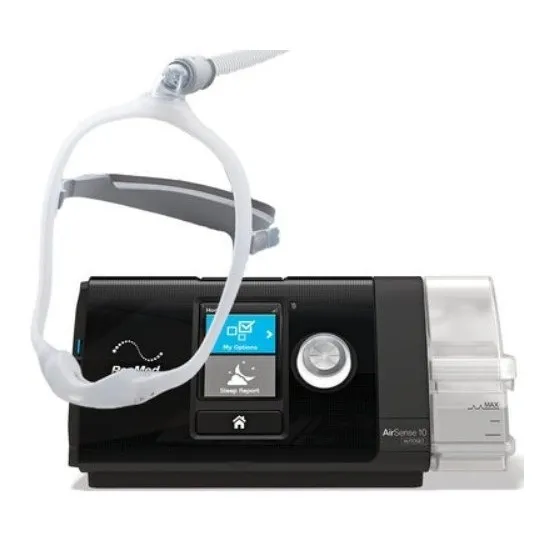 Cpap Airsense S10 Autoset + Umidificador + Máscara Dreamwear