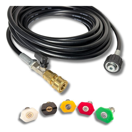 Bico Registro Engate Rápido 10mt Mangueira Karcher Hd585 Bico Registro Engate Rápido 10mt Mangueira Karcher Hd585