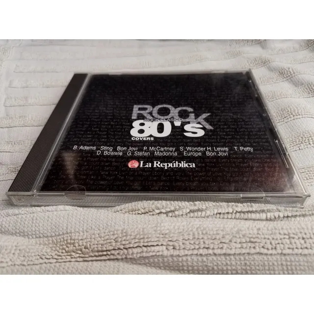Cd Rock Clásico 80's Covers Música