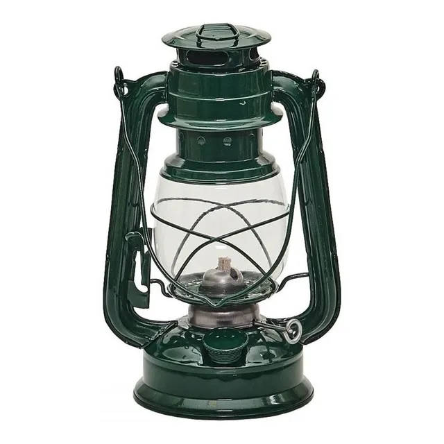Lampião A Querosene 30cm Lamparina Pequena Luminaria Grande 