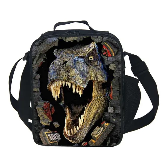 Caiwei Lonchera Aislada Diseño Dinosaurio Animal 3d