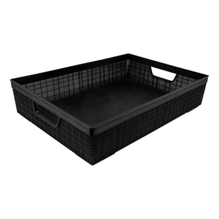 Kit 03 Cesto Multiuso 11l Juta Escritorio Maquiagem Jaguar Kit 03 Cesto Multiuso 11l Juta Escritorio Maquiagem Jaguar