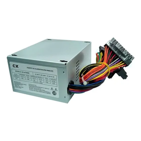 Fuente Mini Atx Mlogix 600w P/gabinetes Cx Slim Compatible