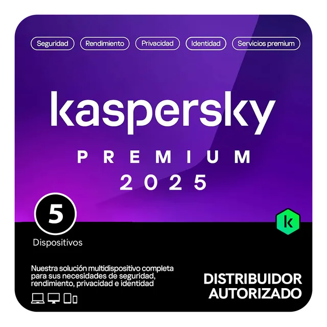 Kaspersky Total Security 5 Pc 1 Año Licencia Original