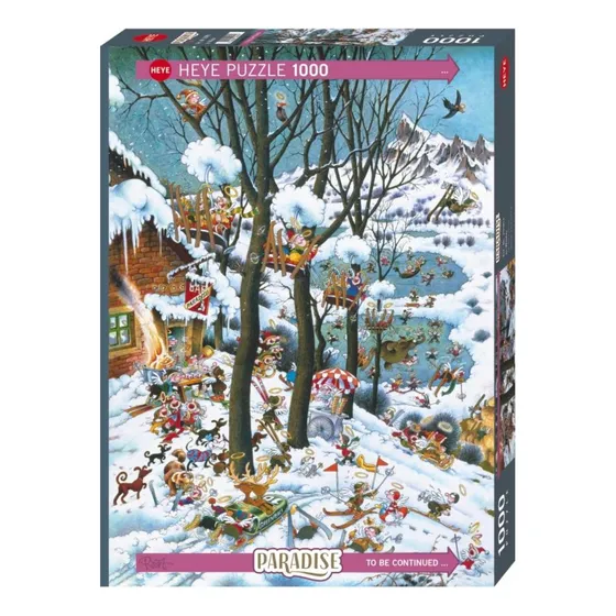 Puzzle Heye 1000  Paradise In Winter