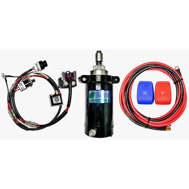 Kit Partida Elétrica P/ Motor Popa Mercury 15 Hp (s/ Parcela