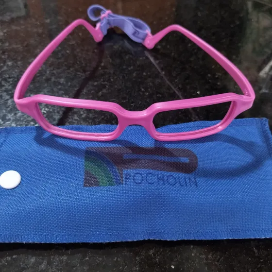 Montura De Lentes Flexible Nueva,  Para Niña Marca  Pocholin