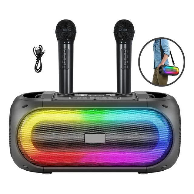 Bocina Bluetooth Inalámbrico Subwoofer Audio Con Micrófono