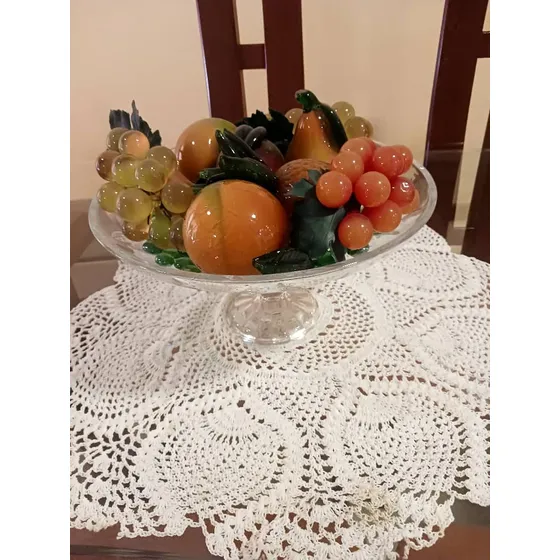 Centro De Mesa Arte Murano, Frutas 