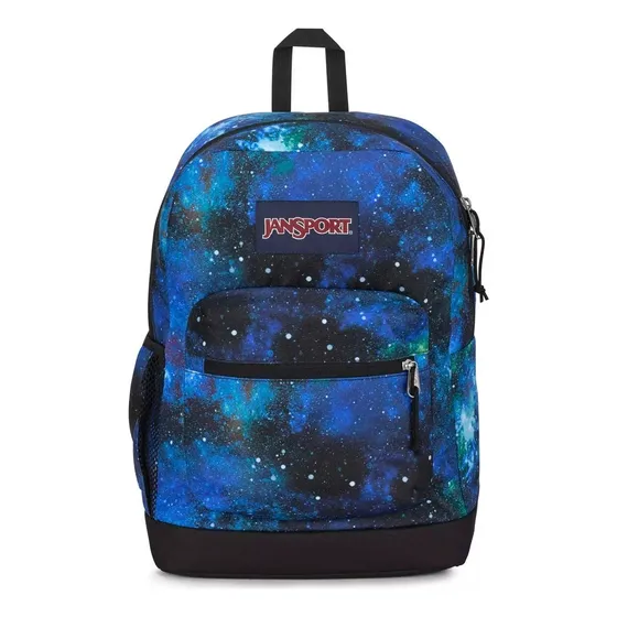 Jansport Mochila Cross Town Plus Cyberspace Galaxy Jns211 Color Azul Diseño de la tela Galaxia