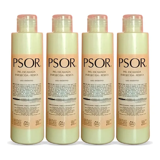 Psoriasis - Psor Dermabine® - Crema 200g X 4 Unidades