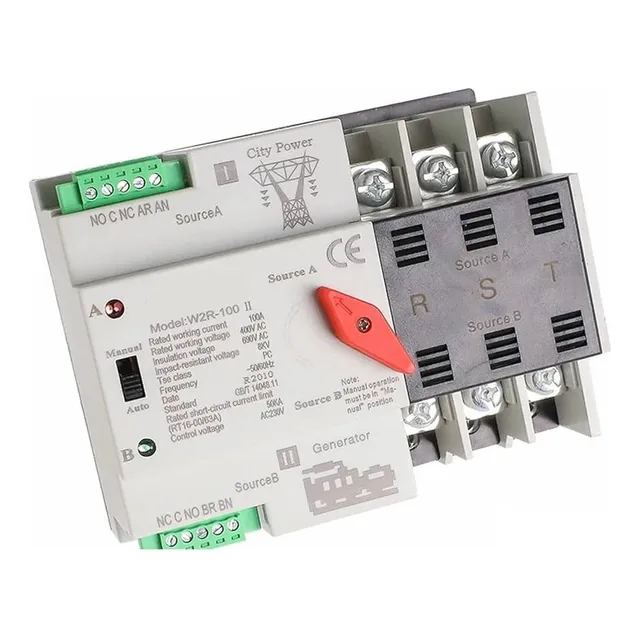 Ats Transferencia Transfer 3p 100a 110v