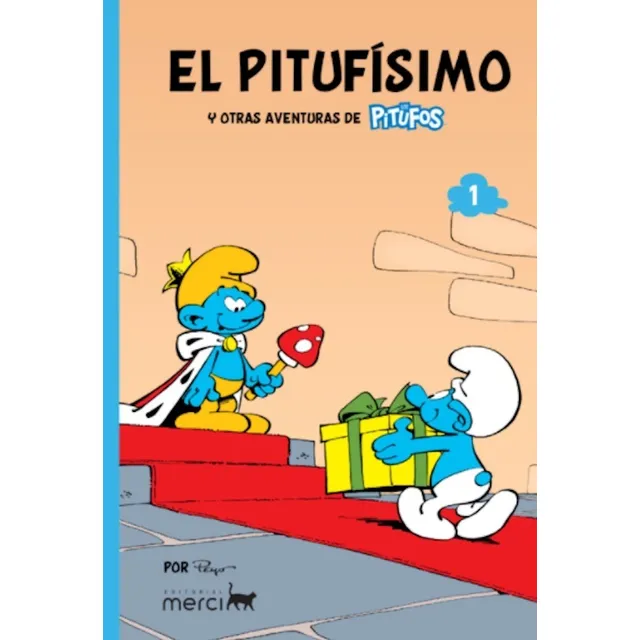 3 Libros De Los Pitufos - Peyó - Editorial Mercí