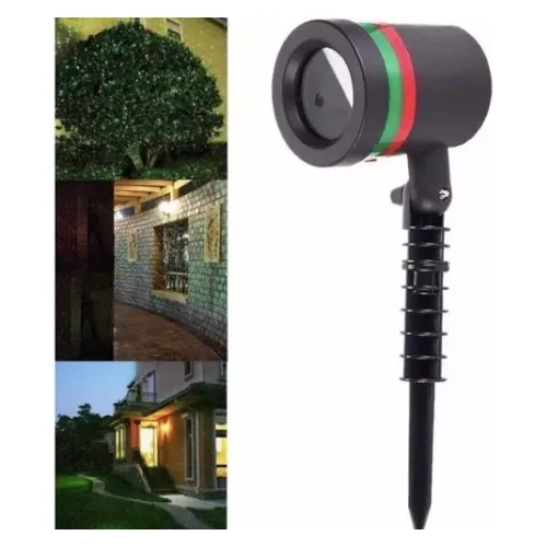 Proyector Reflector De Luz Led Navidad Halloween Fiestas