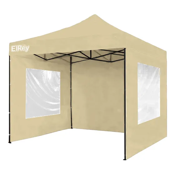 Gazebo 2.5x2.5mt Toldo Uv30 Imperm+1 Pared+2 Ventana El Rey