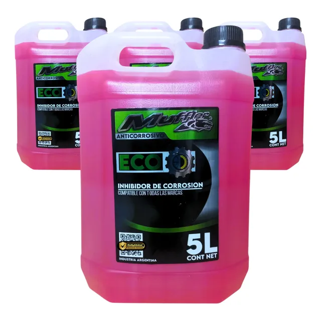 Refrigerante Uso Directo Inhibidor Corrosion X 5lt Pack X 4u