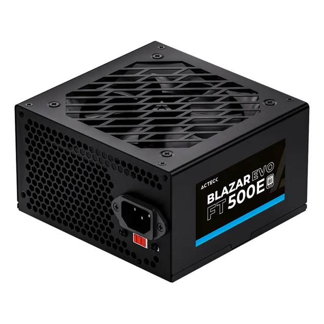 Fuente de poder para PC Acteck FT500 500W negra 127V