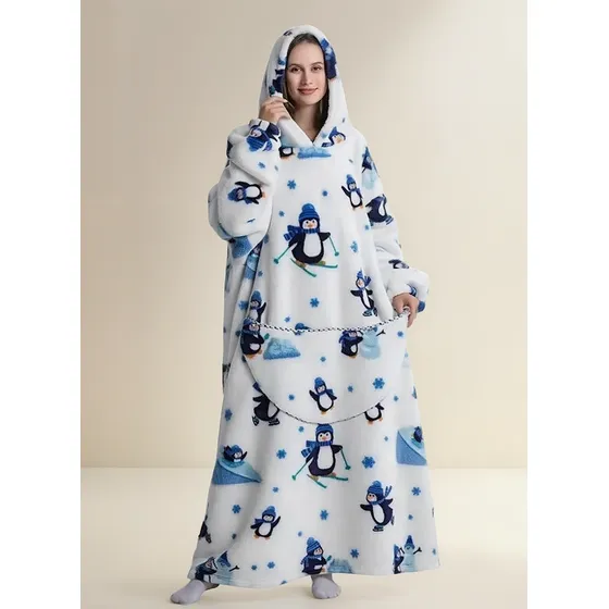  Poleron Sudadera Con Capucha Superlarga Para Mujer De Polar Sherpa Con Suave Calienta Rapido Invierno Regalo Mama Dia De Las Madre Manta De Sherpa De