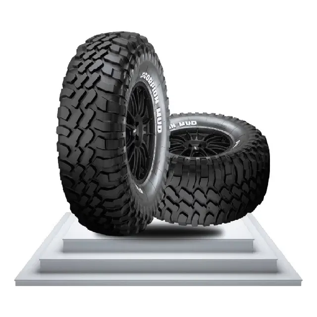 Kit De 2 Llantas 235/85r16 Pirelli Scorpion Mud 108q