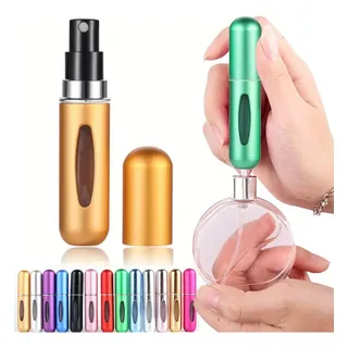 Kit 12pç Mini Frasco Porta Perfume Recarregåvel Bolsa Viagem Kit 12pç Mini Frasco Porta Perfume Recarregåvel Bolsa Viagem