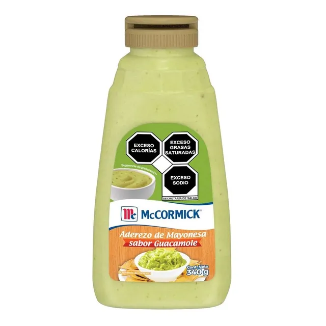 Aderezo de Mayonesa McCormick Sabor Guacamole 340g