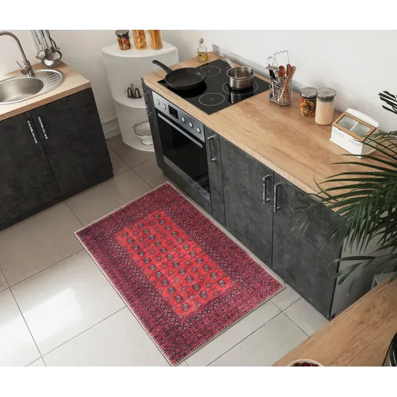 Alfombra Lavable Para Pasillo Y Sala De Estar 60 X 90 Cm