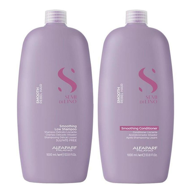 Kit Alfaparf Sdl Smooth Smoothing - Sh 1000ml + Cond 1000ml Kit Alfaparf Sdl Smooth Smoothing - Sh 1000ml + Cond 1000ml