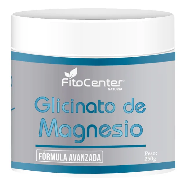 Glicinato Magnesio Fitocenter Natural Formula Avanzada 250g
