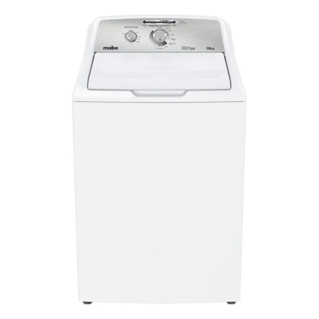 Lavadora automática Mabe hasta 18kg 127V color blanco
