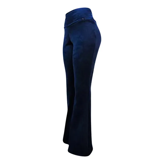 Pantalon Pata Elefante Cotele Forrado Polar Invierno