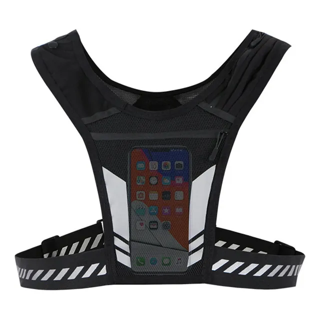Mochila De Corrida Colete Celular E Suporte De Acessórios
