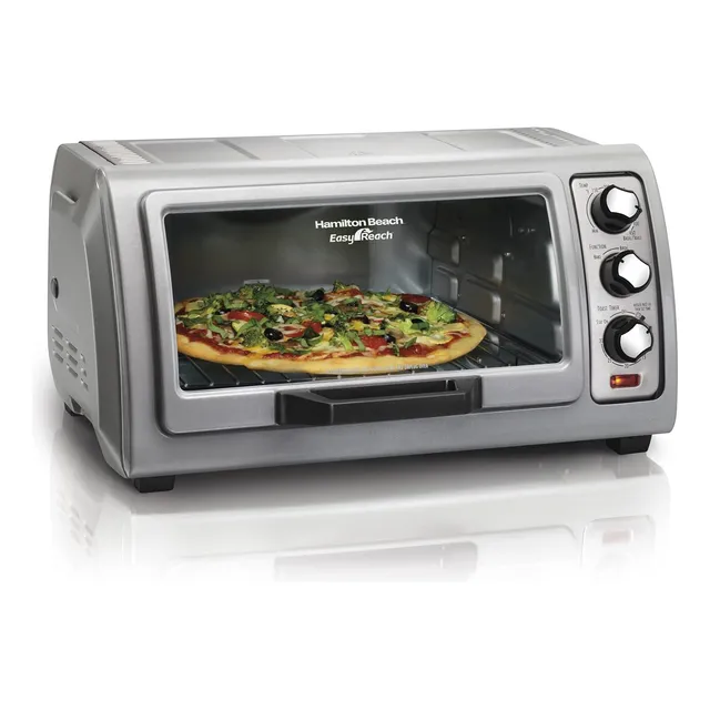 Horno Hamilton Beach 31127d, Tostador, Asador, Plateado