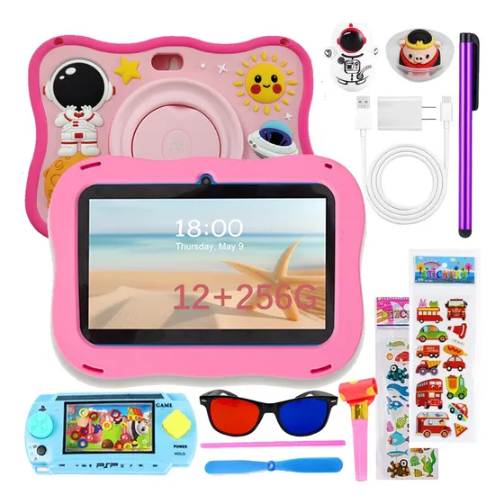 Tablet Tableta Para Niño 7'' Ips Wifi 12g+256gb Android