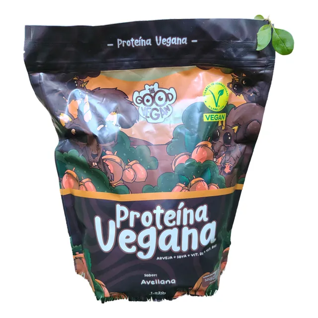 Proteína Vegana 1 Kg  The Good Vegan 30 Porciones