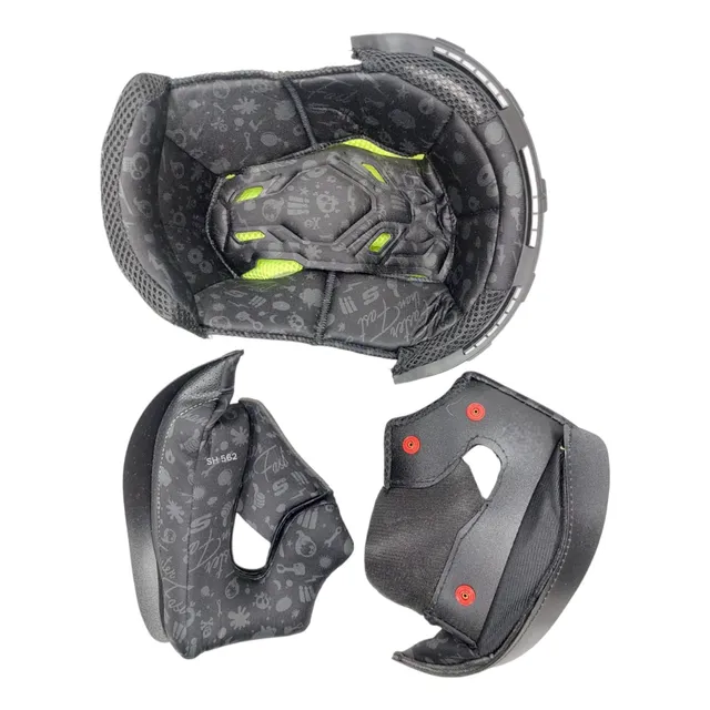 Tapizado Completo Para Casco Shaft 562, Original